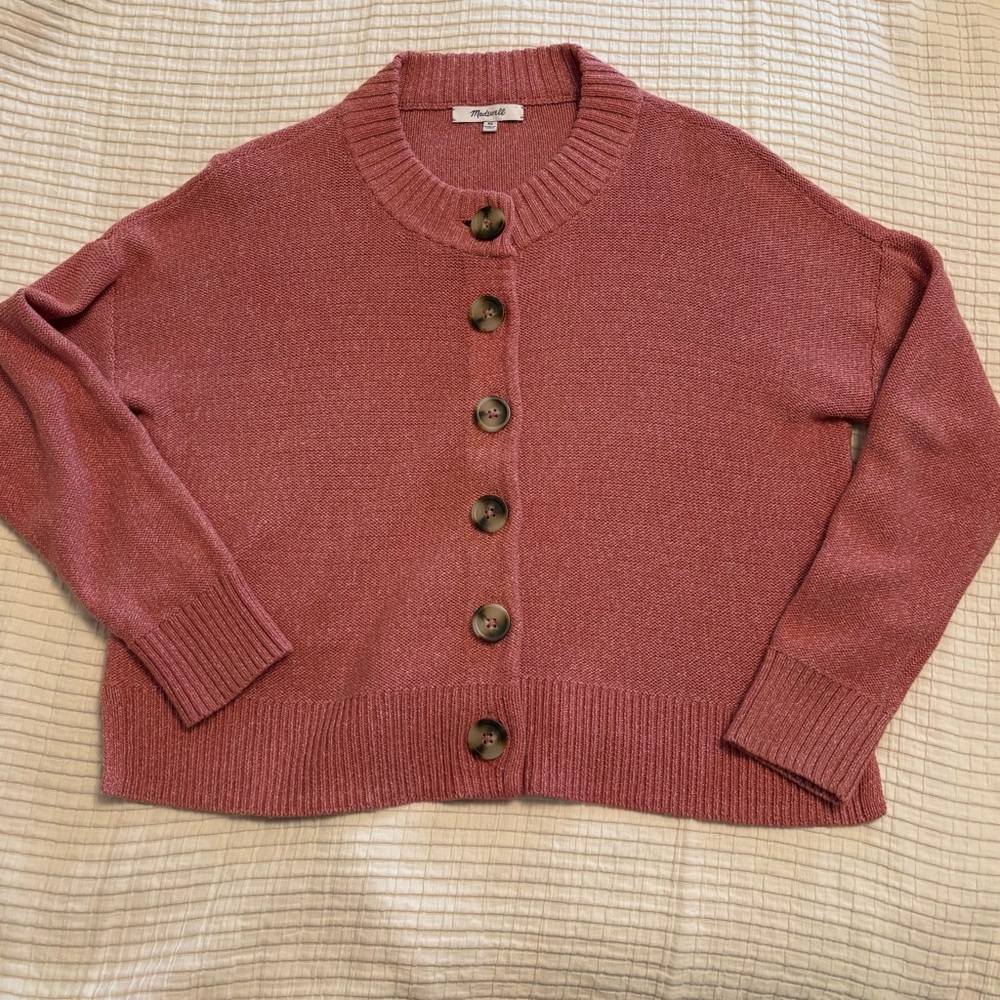 Madewell Cropped Cardigan